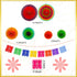 JeVenis Gold First Fiesta Birthday Decoration First Fiesta Balloons First Fiesta Backdrop First Fiesta High Chair