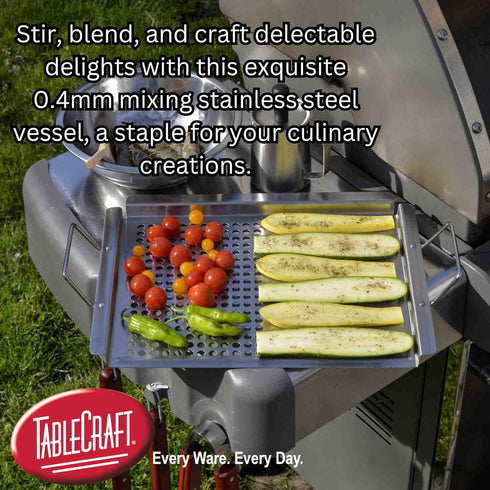 Tablecraft 4 qt Stainless Steel Mixing Bowl