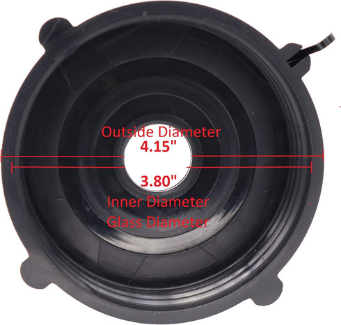 Blendin Replacement Jar Base Bottom Cap - Compatible with Oster Pro 1200 Watts Series Blender