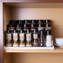 Lavish Home 3 Tier Spice Step Shelf - Kitchen Cabinet, Countertop and Pantry Organizer for Spices and Seasoning (14.5 x