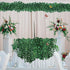 GPARK 84ft Artificial Ivy Garland - 12 Pack, 82 inch Hanging Leaves for Wedding, Party, Garden, Outdoor Decor