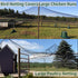25x25ft 1/2 inch Bird Netting for Chicken Coop Mesh Heavy Duty Chicken Netting Animal Barrier, Poultry Netting Roof