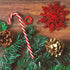 Whaline 25 Pcs Christmas Pine Cones Decoration with String, Natural Rustic Pinecones Bulk Ornaments for Crafting