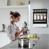 Magnetic Spice Rack Organizer Single Tier Refrigerator Spice Storage Shelf, Easy to Install The Side of The