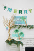 Gallerie II 5" Premium Small Glass Decorative Glitter Jellyfish Hanging Ornament, Christmas Tree Decor for All Seasons