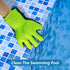 DECOHS 4 Swimming Pcs Pool Cleaning Scrubbing Mitt, Pool and Spa Cleaning Mitt, Pools Hot Tub Scrubbing Glove for Stain
