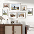 6x8 6x8 5x7, Fun Memories Picture Frame, Natural Solid Walnut Wood Photo Frame with HD Tempered Glass, Modern Simple