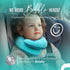 BCOZZY Kids Travel Neck Pillow (3-7 Y/O), Patented Soft Toddler Pillow for Head & Chin Support, Small, Pink