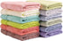 Chiicol Washcloths for Body and Face - Absorbent Bath Towels Bulk Set, 100%