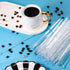 100 Pieces Ball Head Stirrer, Disposable Plastic Round Top Crystal Swizzle Sticks for Cocktail and Coffee Drinks