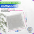 Microwave Filter Replacement 9" x 7.72" Fits WB6X486 GE Microwave Filter, Aluminum Mesh Screen Grease Filter