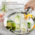 24oz Set Cocktail Shaker, KITESSENSU Drink Shaker with Bartender Strainer, Measuring Jigger, Bar Mixing Spoon, Cocktail