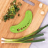 HIC Kitchen Herb Prepper Stripper Mezzaluna Chopper, BPA Free Kitchen Tool