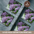 Lilac-Ceramic Tile Coasters, Set of 4 3dRose cst_3139_3
