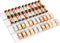 Yieach 8 Pack Adjustable In Drawer Spice Organizer - Expandable From 11" to