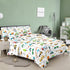 Set (68x86 Inch), 2 Sets 1 Peopleareok Construction Comforter Twin Pieces Construction Excavator Tractor Bedding
