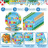 Set Summer 24 Goodbye School Hello Pool Tableware for Kids Class End of Schools Year Theme Supplies School's Out Plates