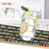 Set 6,Library 12x18 Inch Bookshelf Placemats of Book Place Mats Heat Resistant Washable Non-Slip Table Mats for Party