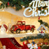 12'' SOFFEE DESIGN Iron Classic Red Truck Pick-up Model Collectible Vehicle Decoration, Collectible Figurine Home Dcor