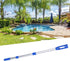 Zerodis Telescopic Pole, Adjustable Telepole for Swimming Pool Skimmer Nets, Vacuum Heads, Brushes, Expandable Step Up