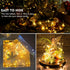 12 Pack 7 20 AIKEI Led Fairy Lights Battery Operated String Lights Waterproof Silver Wire Feet Led Firefly Starry Moon