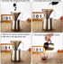 304 100 600ml Lalord Pour Over Coffee Maker, Stainless Steel wIth pcs Paper Filters & Milk Frothing Pitcher, for Home