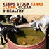 50, Count) Stock Tank Clarifier - Improves Livestock Water by reducing buildup and Creating Healthier Water troughs.