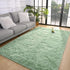 Pettop 3x5 Fluffy Sage Green Area Rug for Bedroom Living Room, Feet Soft Plush Fuzzy Rugs for Girls Kids Boys, Non-Slip