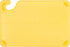San Jamar Saf-T-Grip Plastic Cutting Board with Safety Hook, 6" x 9" x 0.375", Yellow