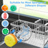 304 Countertop, Sponge Holder for Kitchen Sink Stainless Steel Self-Draining Sink Caddy with Smiley Face Sponge