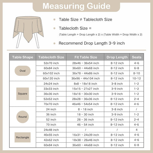 36 36 Inch Wolkemer Elegant White Lace Jacquard Small Square Tablecloth for End Side Coffee Table Cover Home Decoration