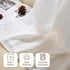 jinchan 24 Inch Set 2 Linen Tie Top Curtains Length Farmhouse Cafe Curtains of for Bedroom Bathroom Rustic Small