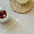 LAVSHOME (63" 19.7" Modern Coffee Table Cloth with Storage Pockets on Both Side,Farmhouse Coffee Table Cover Rectangle