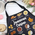 G2TUP Cooking Dishes Recipes Soup Apron with Pockets for Jamaican Cuisine
