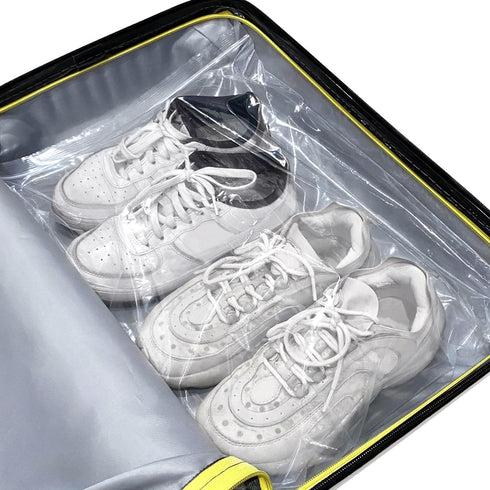 Large 3.5 Gallon Plastic Zipper Storage Bags, 16x19 Inches Clear Reclosable Bags, 20 Pieces