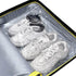 Large 3.5 Gallon Plastic Zipper Storage Bags, 16x19 Inches Clear Reclosable Bags, 10 Pieces