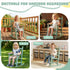 3-6, Outvita Kids Rocking Chair, Ergonomic Sturdy Toddler Rocking Chair with High Backrest & Rounded Armrests, Safe