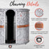 Autumn Alley Farmhouse Galvanized Kitchen Paper Towel Holder, Vintage Style Weighted Countertop Design