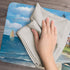 Counterart Set 4 Lighthouse Mural Reversible Easy Care Plastic Placemat of Made in The USA