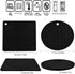 Trivets for Hot Dishes, Silicone Hot Pads for Kitchen, Multi-Purpose Heat Resistant Mat Potholders, 2 pcs Square and 2