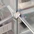 40 Pcs Wire Cube Plastic Connectors, Replacement Corners for Modular Closet Storage Organizer and Wire Grid Shelving