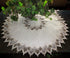 Galleria di Giovanni X-Large 33 Inch Table Topper Dresser Scarf - Neutral Earth Tones European Lace