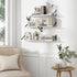16W 8D Set 2, Fun Memories Deep Floating Shelves for Wall, x Wall Mounted Shelves of Wide Display Ledge Shelf