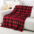 Viviland Checkered Blanket Throw, Soft Fuzzy Cozy Buffalo Plaid Blanket for Couch, 50x60 Inches