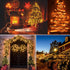 300 Count 69.6ft BrizLabs Clear Christmas Lights Outdoor Incandescent Christmas Lights Connectable Warm White Light