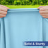 4 24" 48") homing Rectangle Table Cloth Cover, Waterproof Polyester Elastic Fitted Tablecloth, Fits for Foot Folding