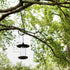 8 Pack Extra Large 10 inch S Hooks for Hanging, Heavy Duty Black Long S Hooks for Plants, Baskets, Indoor Outdoor