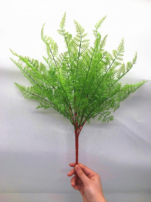 CATTREE Artificial Shrubs Bushes - Plastic Fern Leaves Persian Grass Fake Plants for Wedding Indoor Outdoor Decoration