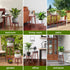 Eocogup Indoor,2 Pack Plant Stand Single Plant Tables Indoor,Planter Stand,Multi-purpose Plant Shelf for Living Room