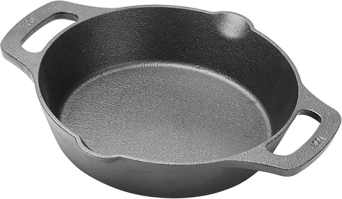 WINCO Cast Iron Skillet, Black by Winco